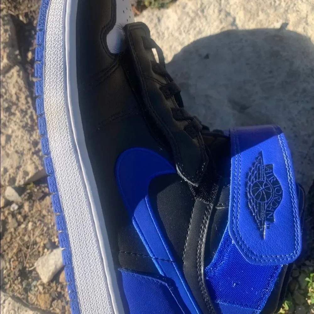 Air Jordan 1 High FlyEase 'Hyper Royal' Sz 9